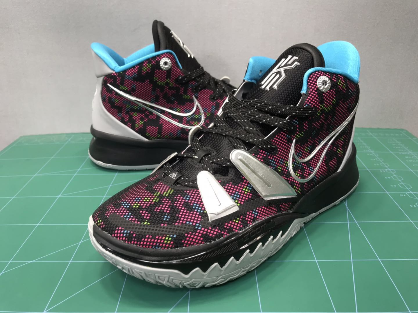 2020 Nike Kyrie Irving 7 BHM Black Red White - Click Image to Close